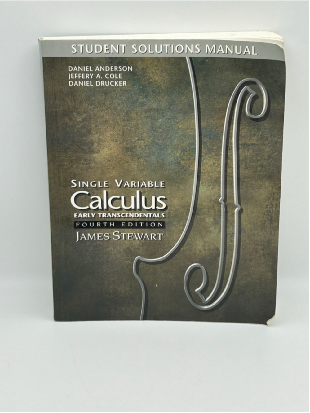 Brooks/Cole Single Variable Calculus Student Solutions Manual One Size Brown